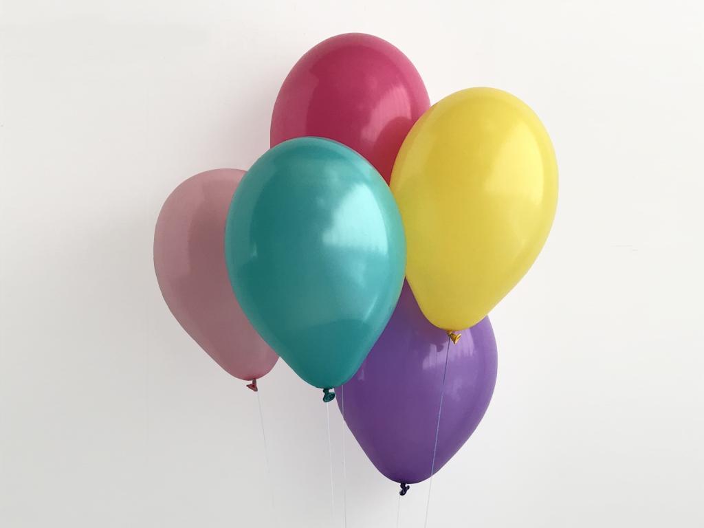 Hippe ballonnen set pastel (10 stuks)
